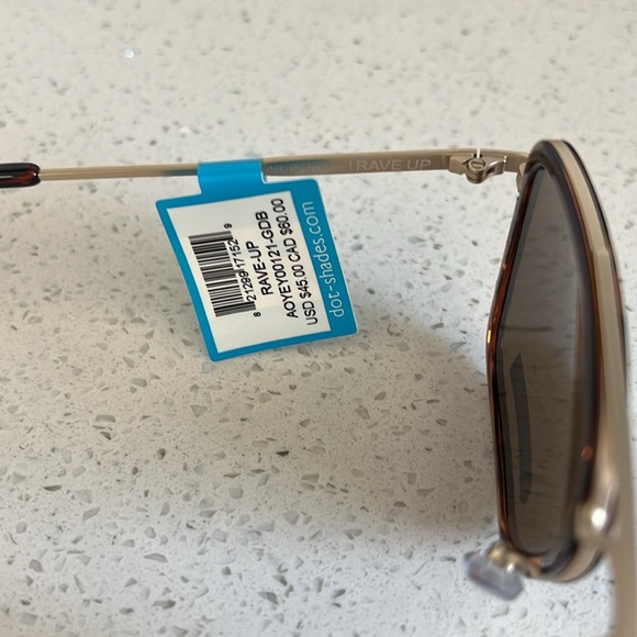 Dot Dash Sunglasses - Rave Up Leopard UV400 - Picture 4 of 5